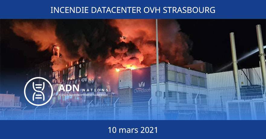 Incendie au datacenter de Strasbourg