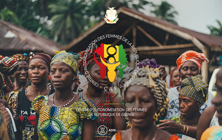Les femmes du CAF, le Centre d'Autonomisation des Femmes en Guinée