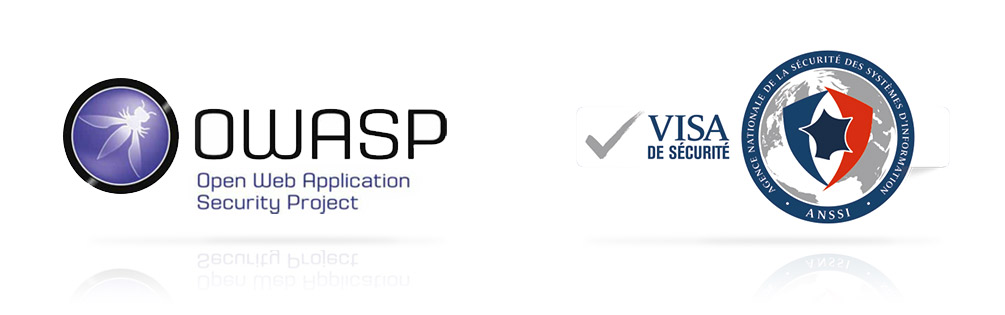 Logos de l'OWASP et de l'ANSII